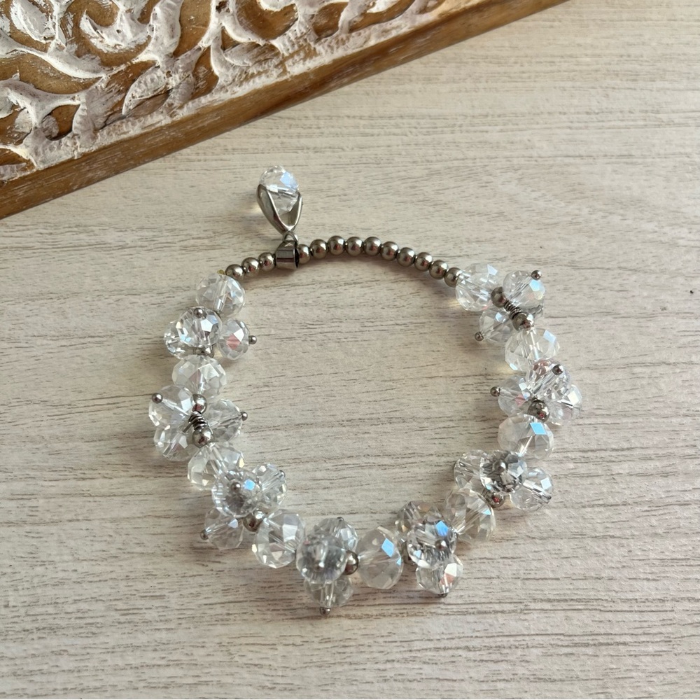 18k gold plated crystalal bracelet